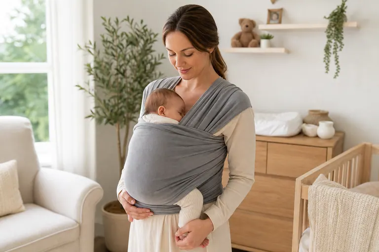 Boba Baby Wrap Carrier baby travel and nursery gear scene