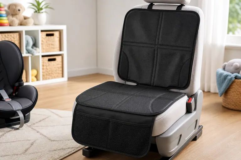 Diono Ultra Mat Seat Protector baby travel and nursery gear scene