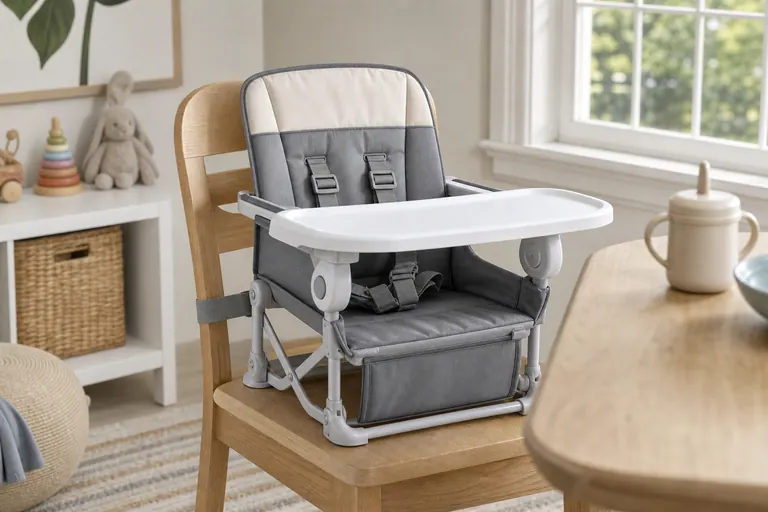 Hiccapop Portable High Chair baby travel and nursery gear scene