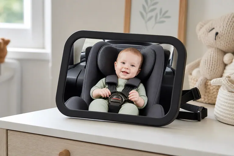 Shynerk Baby Car Mirror baby travel and nursery gear scene