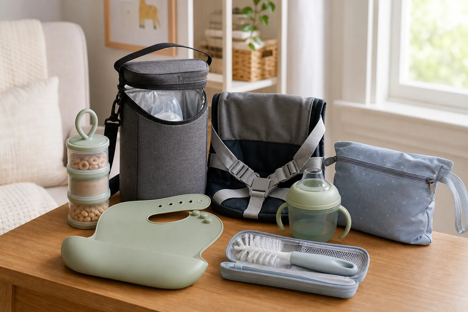 Baby Feeding Gear for Travel baby travel and nursery gear