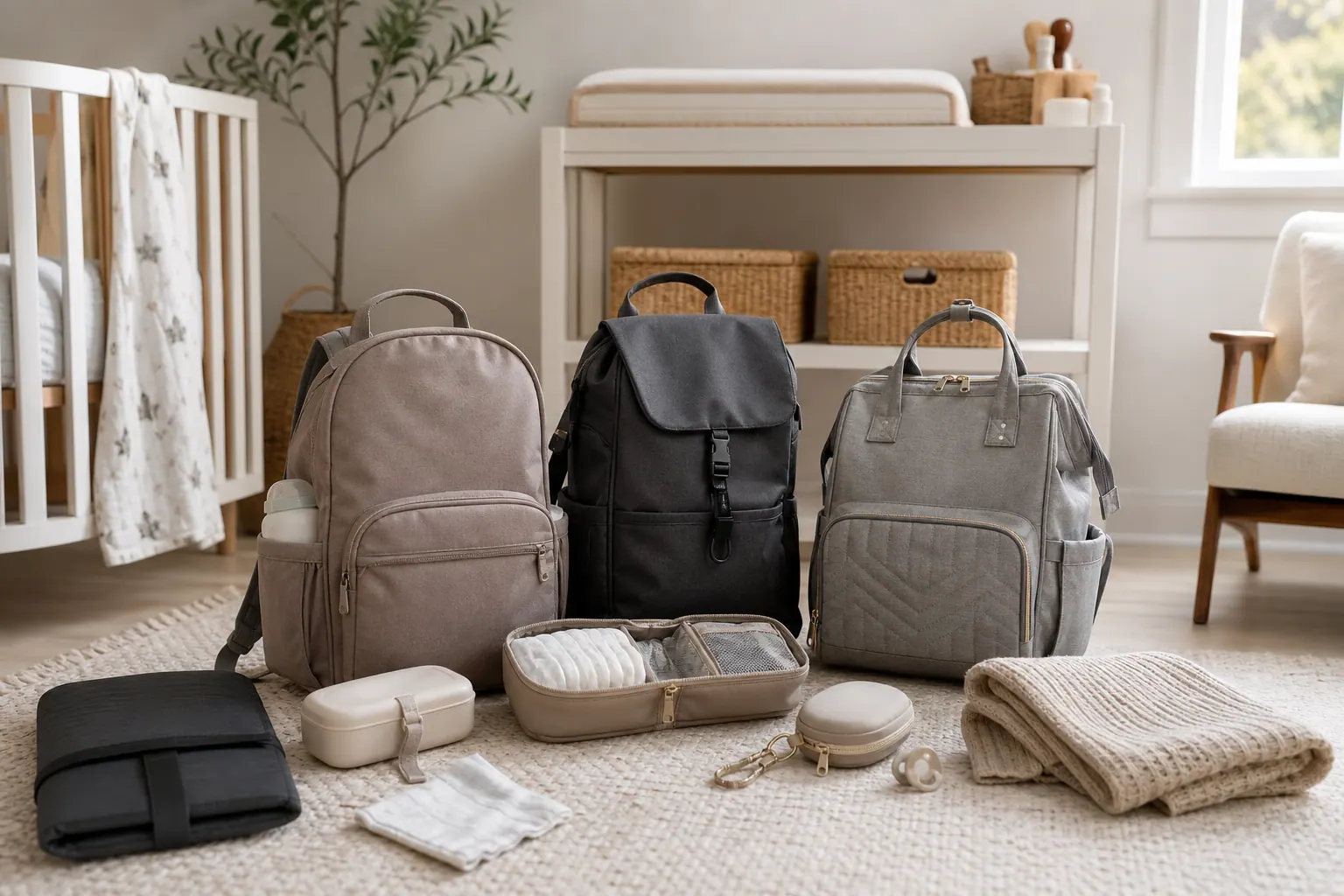 Diaper Bag Backpacks baby travel and nursery gear